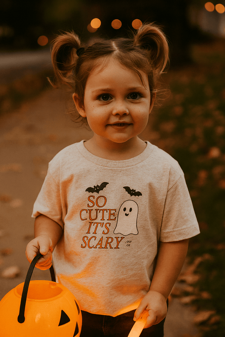 So Cute It's Scary Toddler Short Sleeve Tee - Jolly Co Creations
