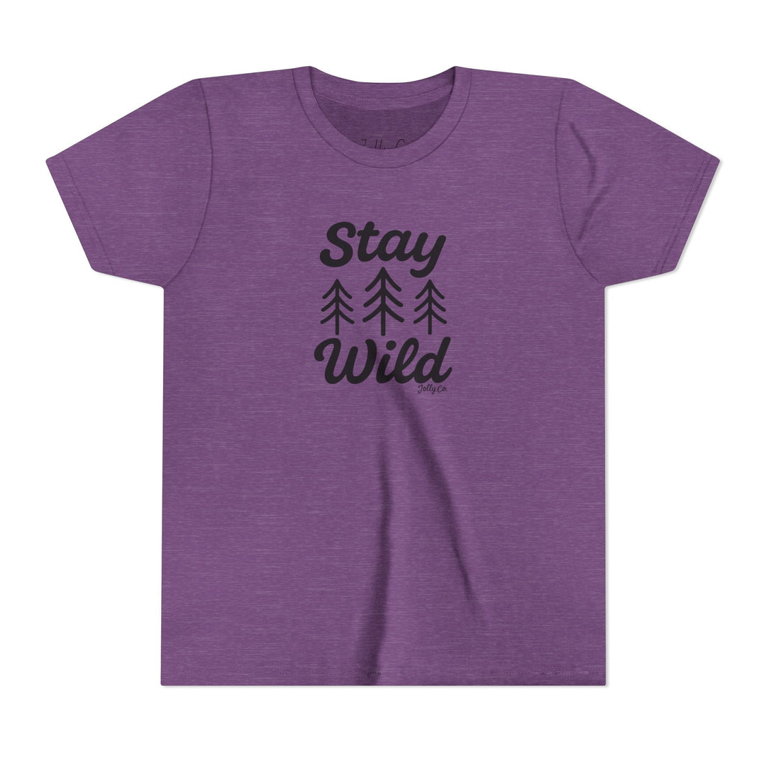 Stay Wild Kids Short Sleeve Tee - Jolly Co Creations