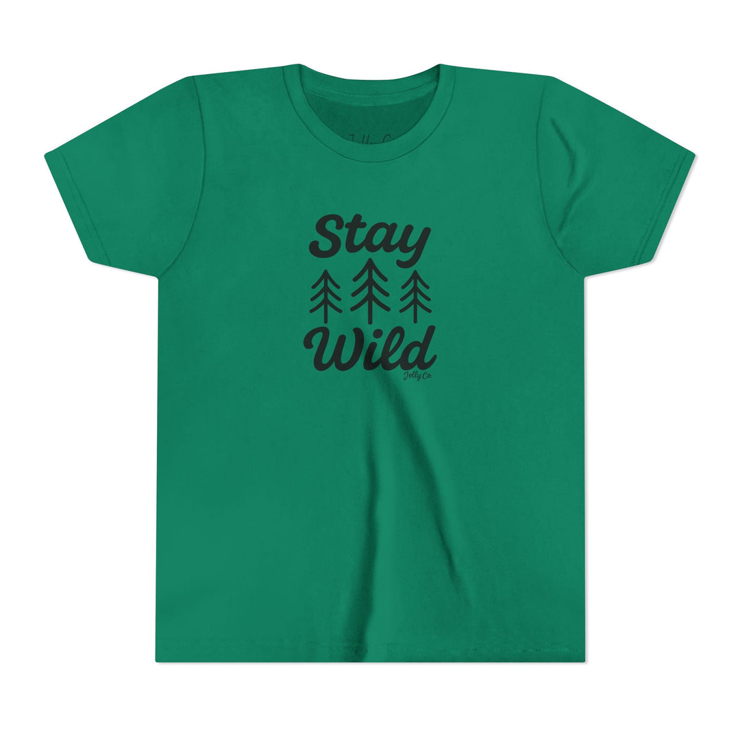 Stay Wild Kids Short Sleeve Tee - Jolly Co Creations
