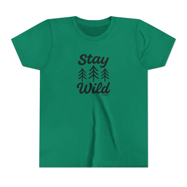 Stay Wild Kids Short Sleeve Tee - Jolly Co Creations