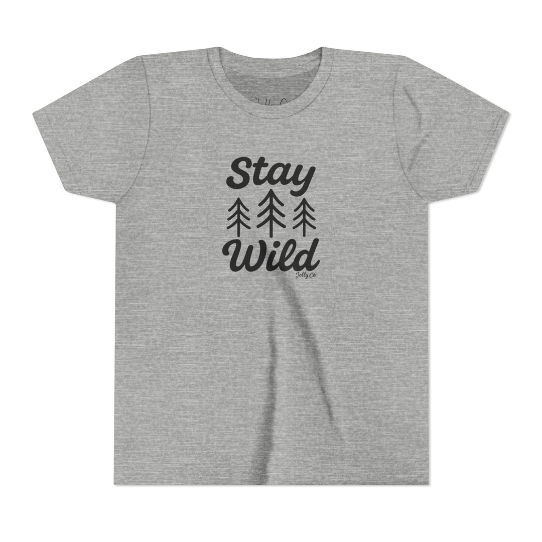 Stay Wild Kids Short Sleeve Tee - Jolly Co Creations
