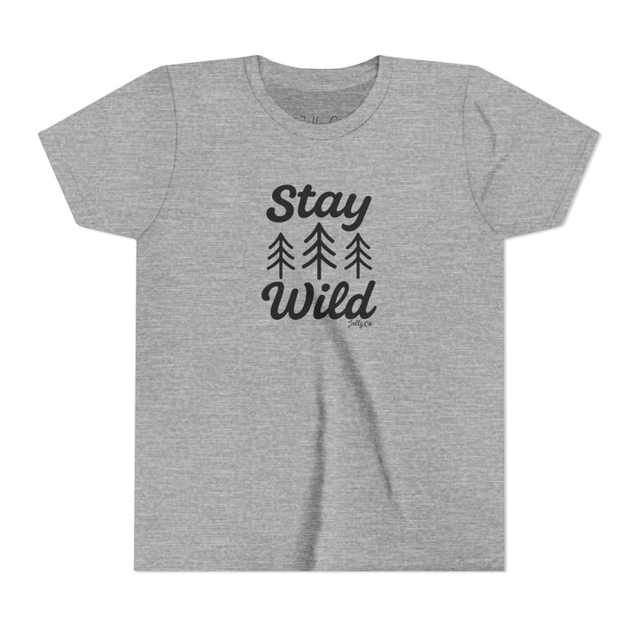 Stay Wild Kids Short Sleeve Tee - Jolly Co Creations