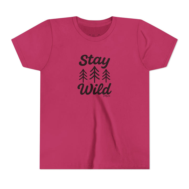 Stay Wild Kids Short Sleeve Tee - Jolly Co Creations