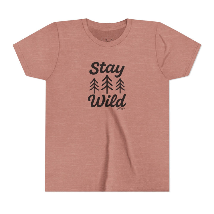 Stay Wild Kids Short Sleeve Tee - Jolly Co Creations