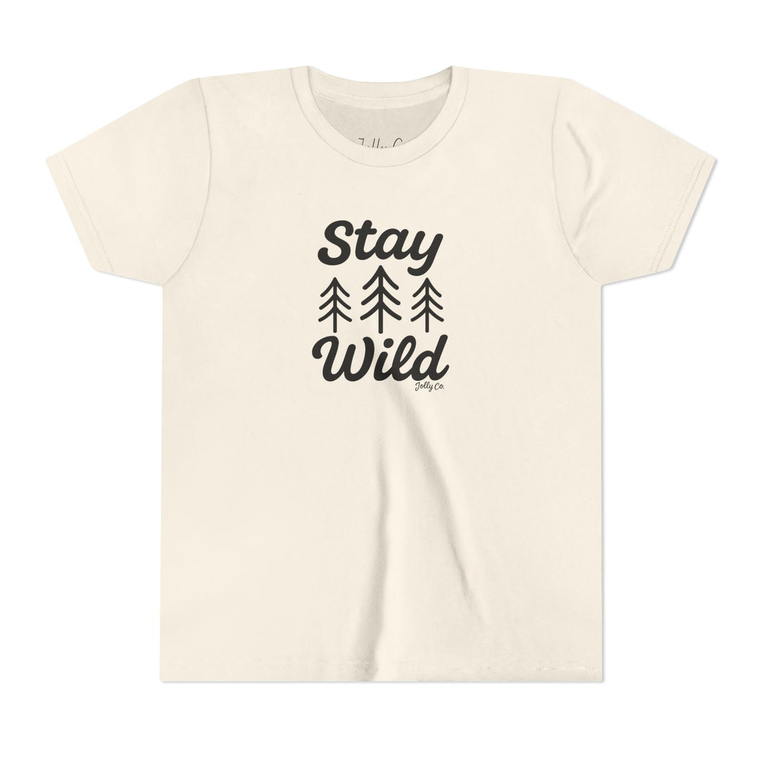 Stay Wild Kids Short Sleeve Tee - Jolly Co Creations