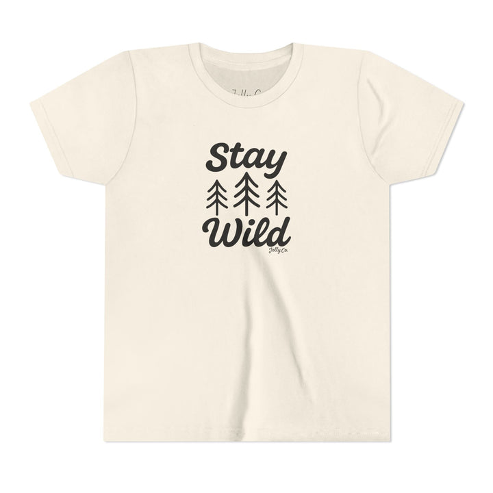 Stay Wild Kids Short Sleeve Tee - Jolly Co Creations