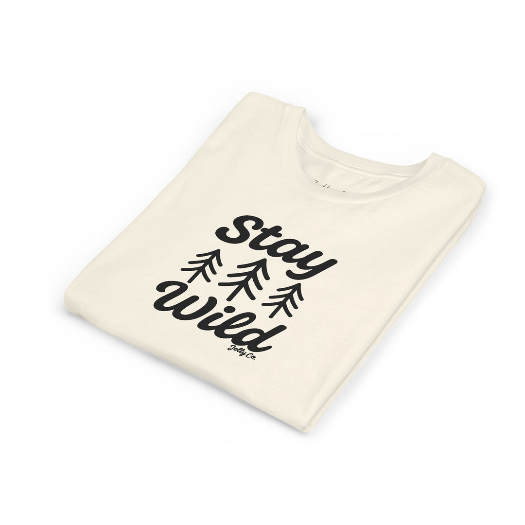 Stay Wild Kids Short Sleeve Tee - Jolly Co Creations
