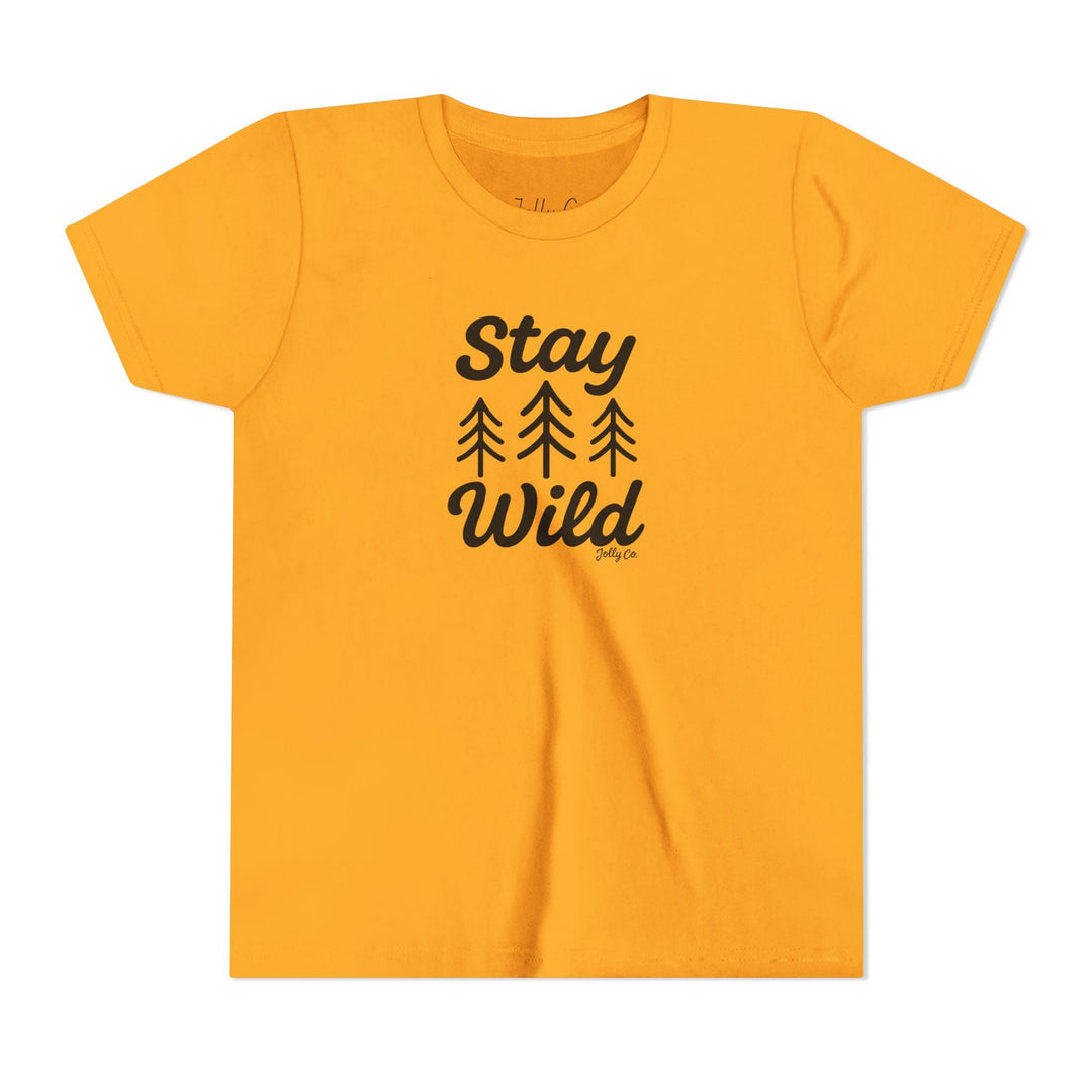 Stay Wild Kids Short Sleeve Tee - Jolly Co Creations