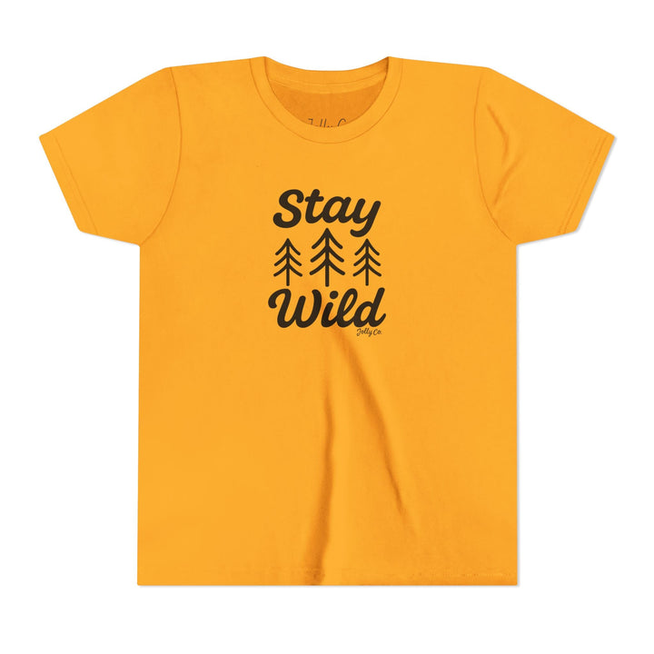 Stay Wild Kids Short Sleeve Tee - Jolly Co Creations