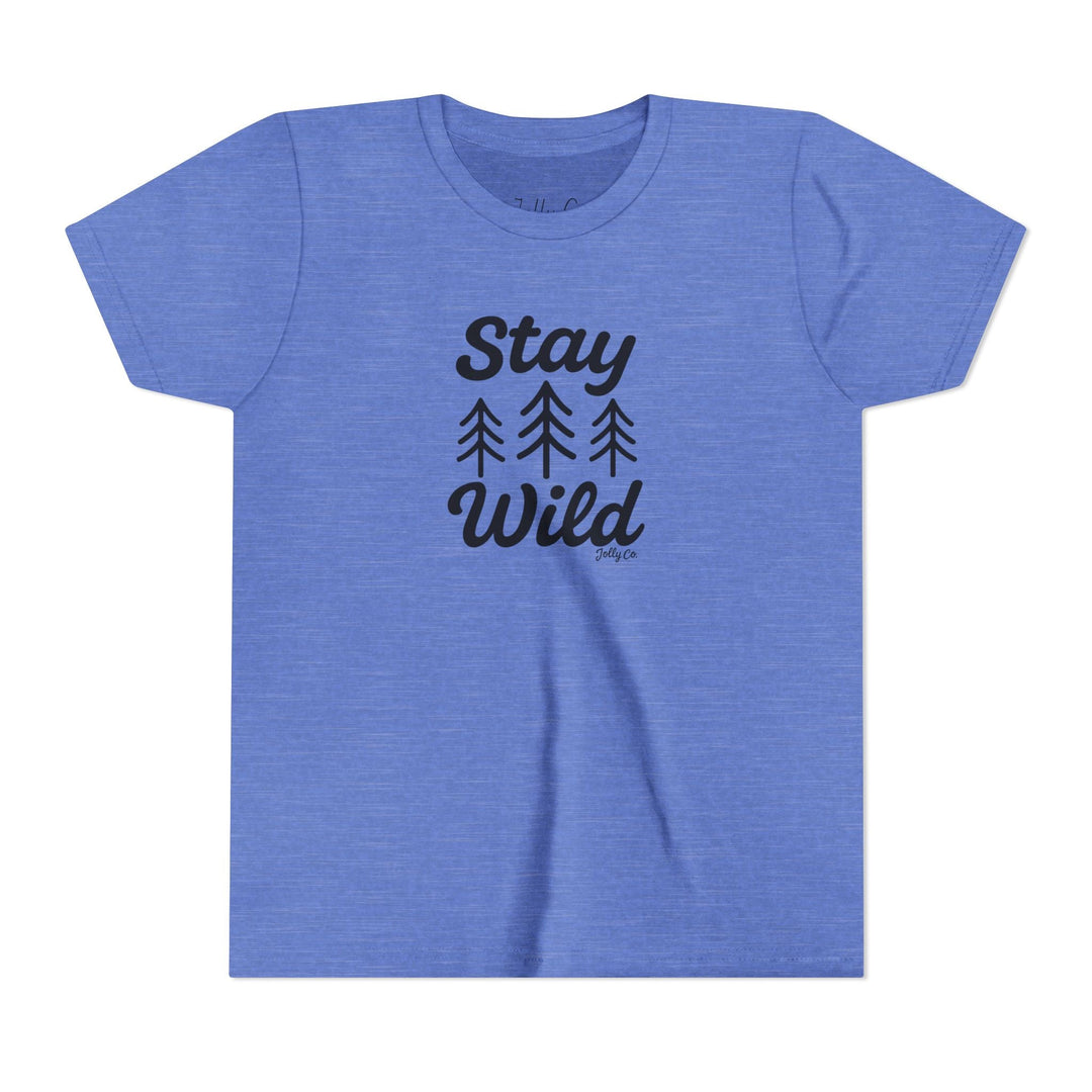 Stay Wild Kids Short Sleeve Tee - Jolly Co Creations