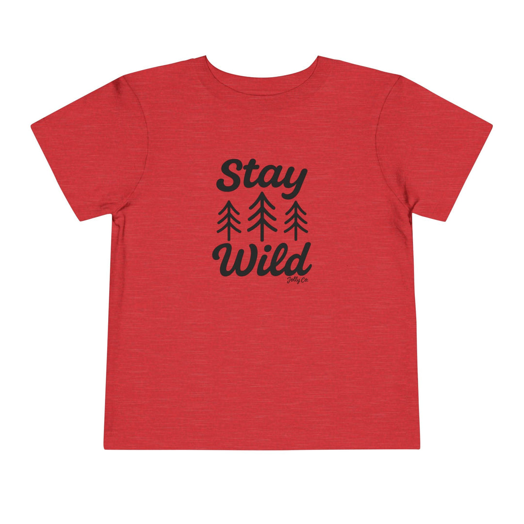 Stay Wild Toddler Short Sleeve Tee - Jolly Co Creations