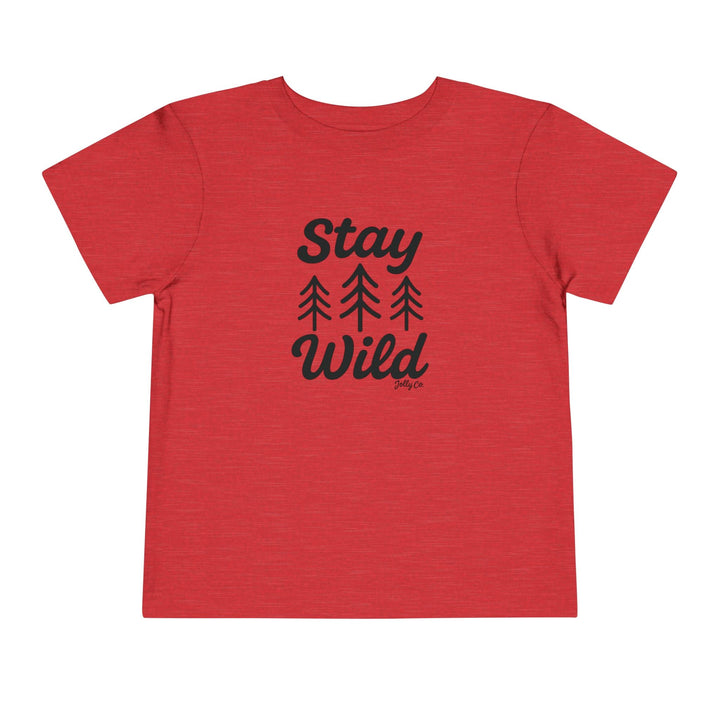 Stay Wild Toddler Short Sleeve Tee - Jolly Co Creations
