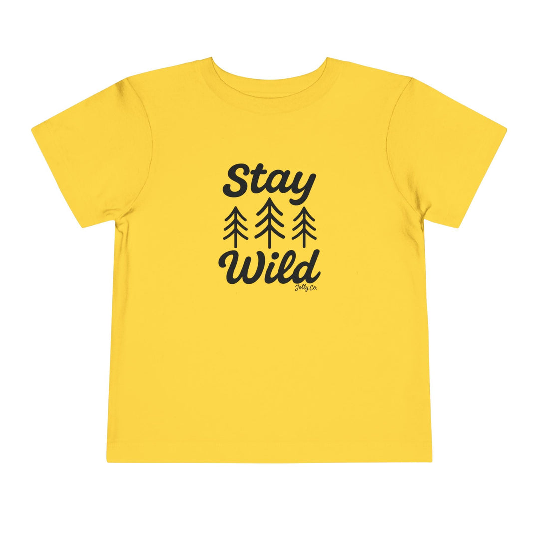 Stay Wild Toddler Short Sleeve Tee - Jolly Co Creations