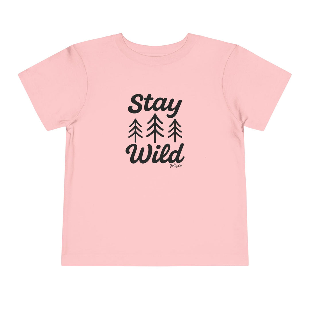 Stay Wild Toddler Short Sleeve Tee - Jolly Co Creations