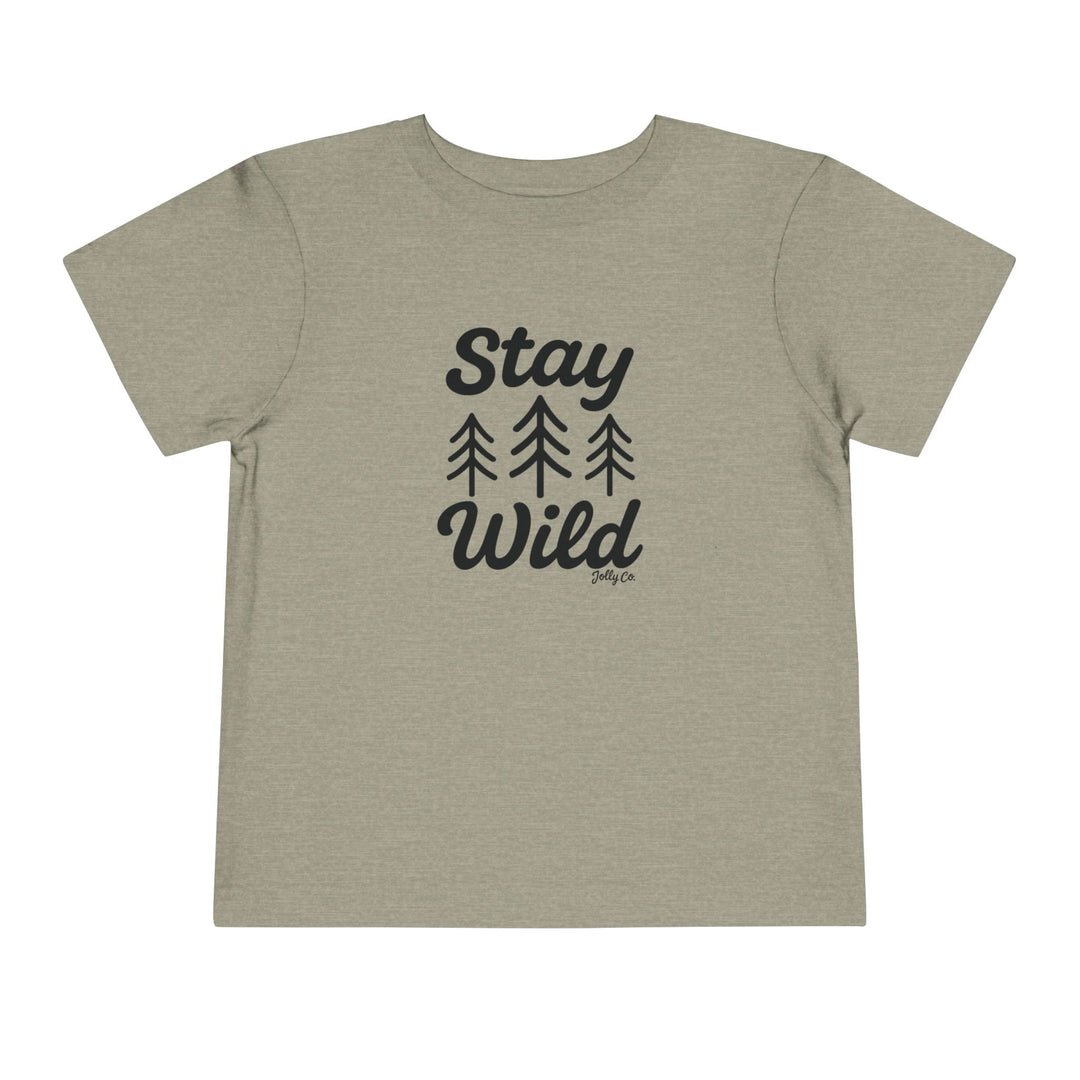 Stay Wild Toddler Short Sleeve Tee - Jolly Co Creations