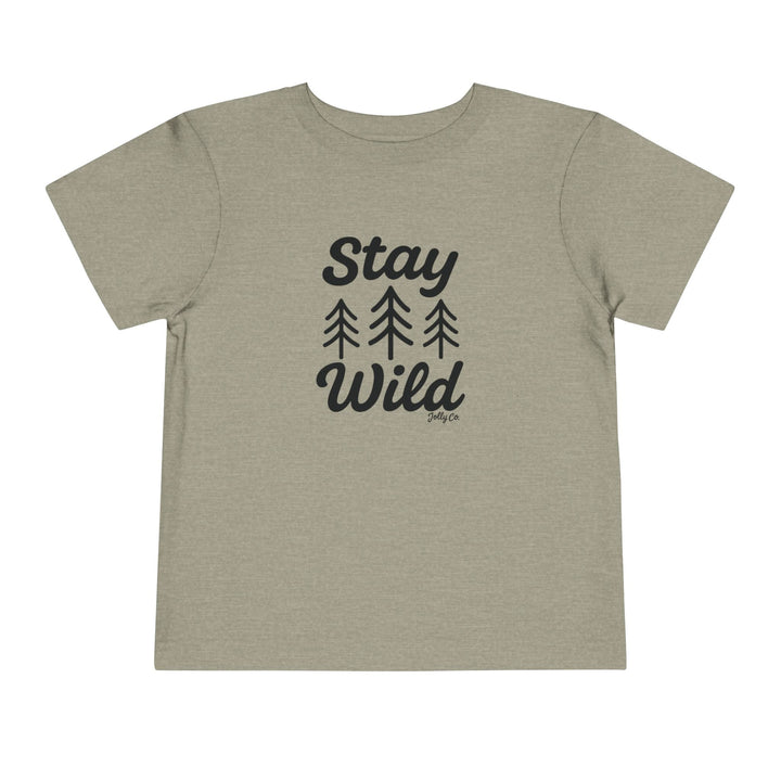 Stay Wild Toddler Short Sleeve Tee - Jolly Co Creations