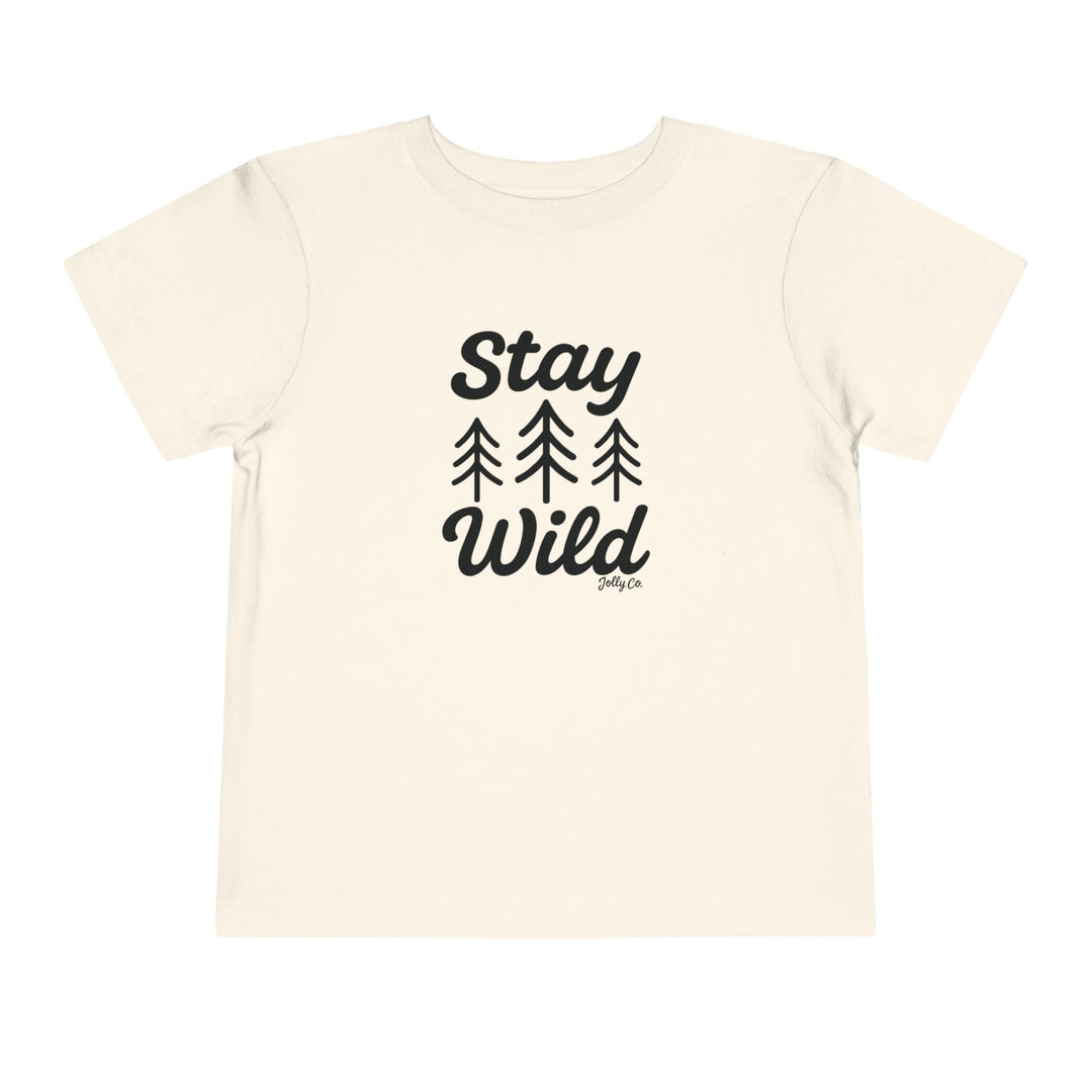 Stay Wild Toddler Short Sleeve Tee - Jolly Co Creations