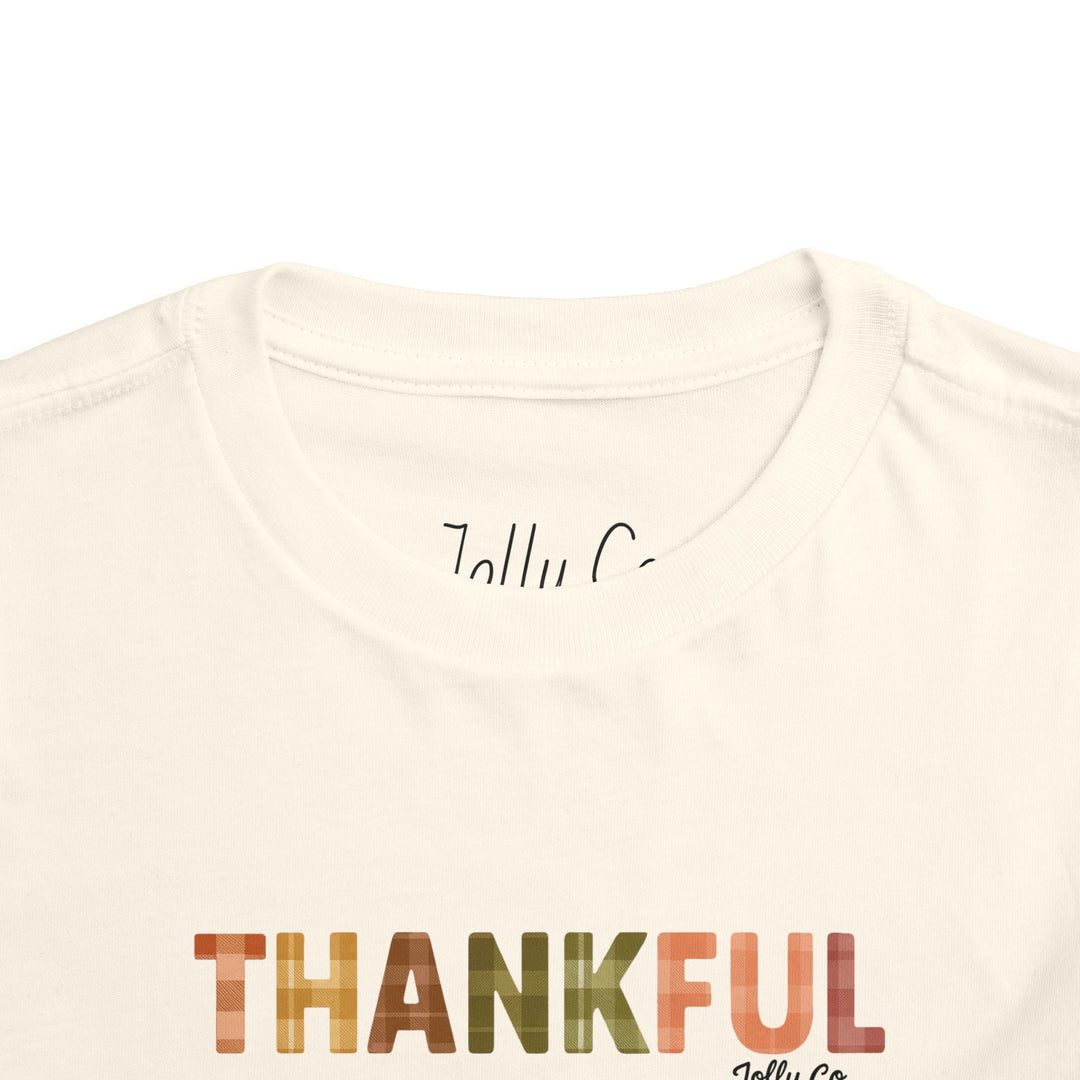 Thankful Toddler Short Sleeve Tee - Jolly Co Creations