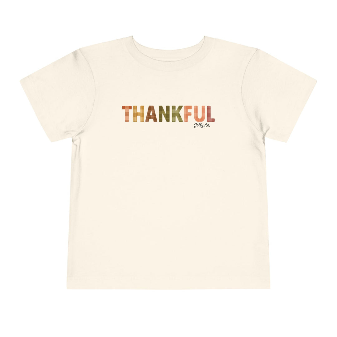 Thankful Toddler Short Sleeve Tee - Jolly Co Creations