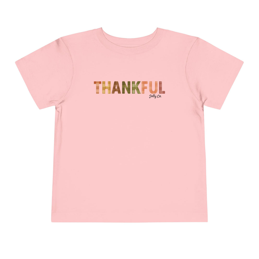 Thankful Toddler Short Sleeve Tee - Jolly Co Creations