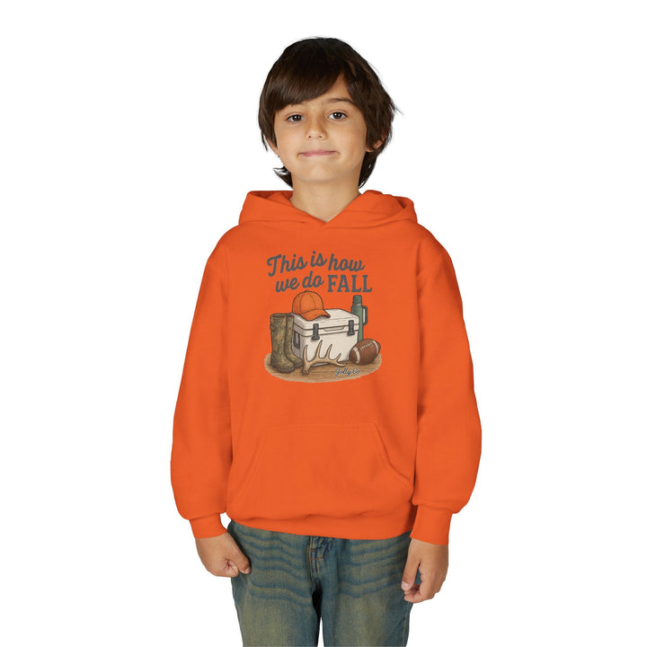 This is how we do Fall Kids Hoodie - Jolly Co Creations