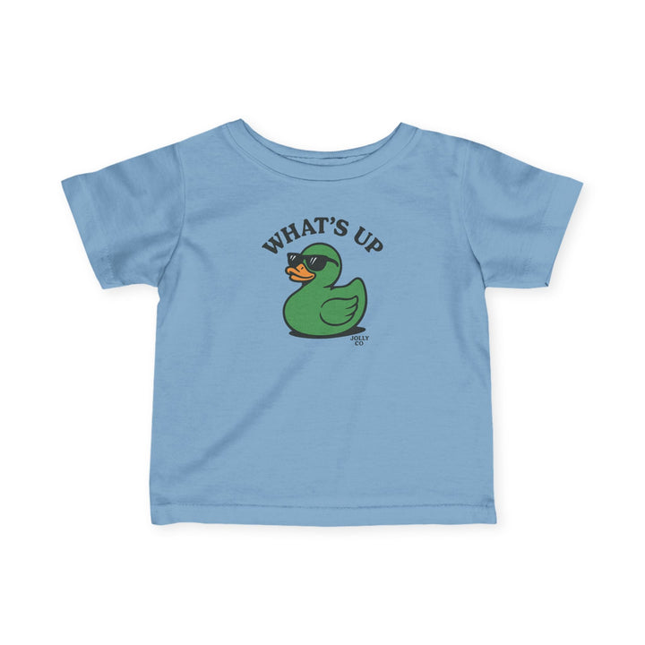 What's Up Ducky Baby Short Sleeve Tee - Jolly Co Creations