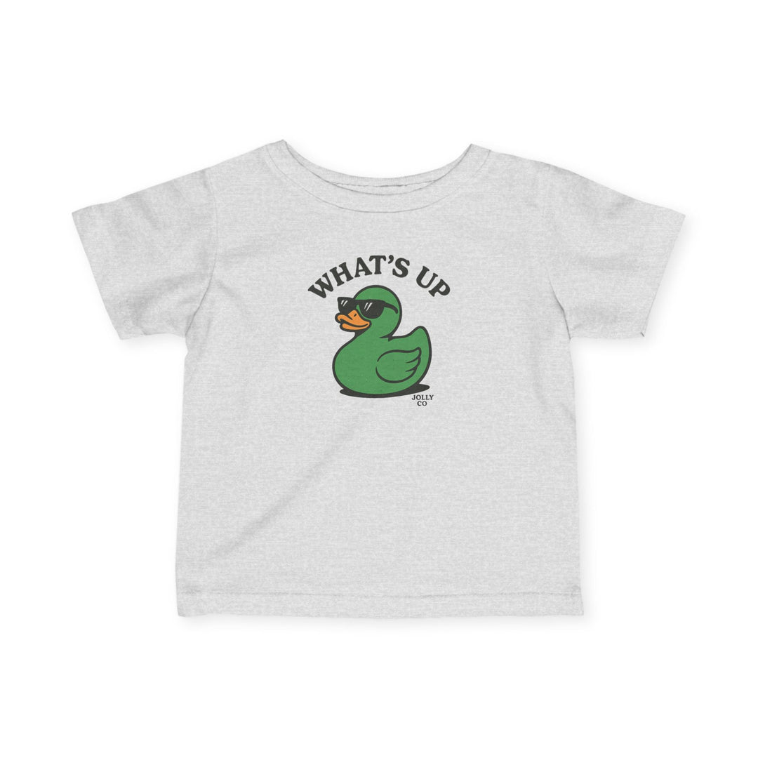 What's Up Ducky Baby Short Sleeve Tee - Jolly Co Creations