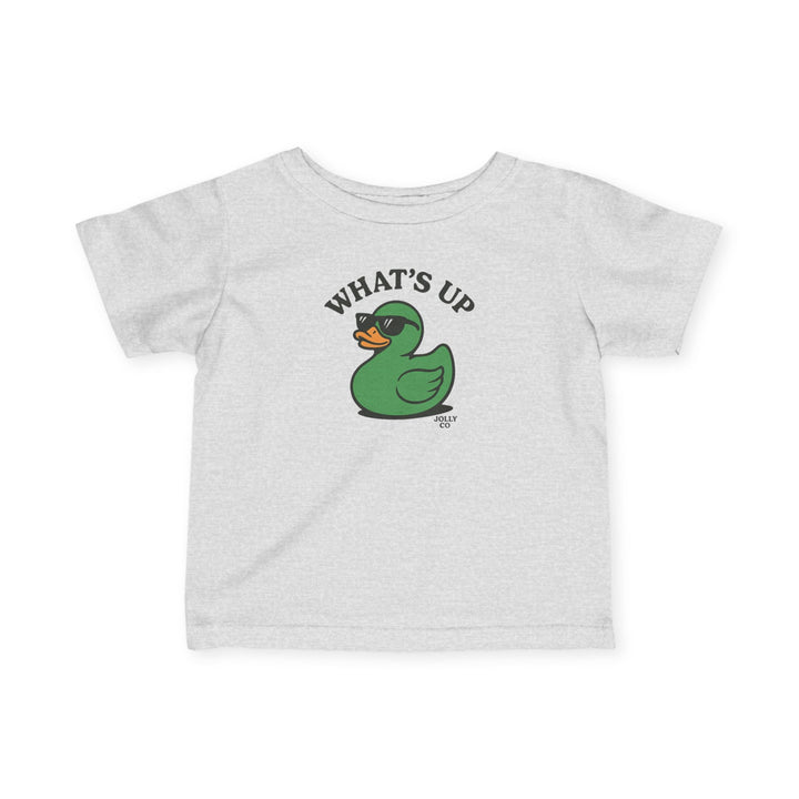 What's Up Ducky Baby Short Sleeve Tee - Jolly Co Creations