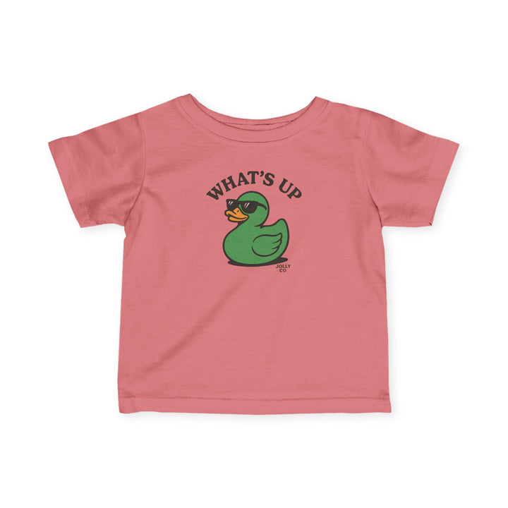 What's Up Ducky Baby Short Sleeve Tee - Jolly Co Creations