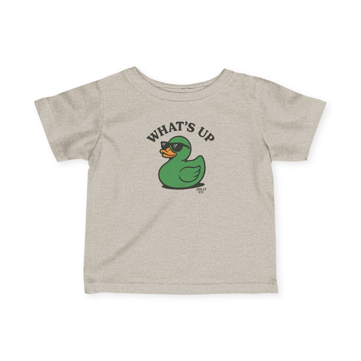 What's Up Ducky Baby Short Sleeve Tee - Jolly Co Creations