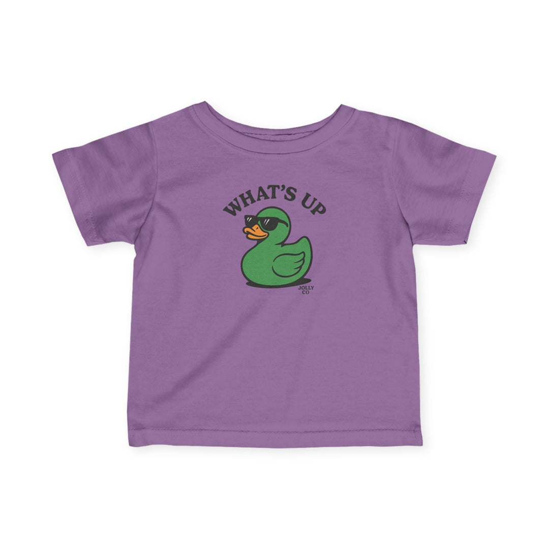 What's Up Ducky Baby Short Sleeve Tee - Jolly Co Creations