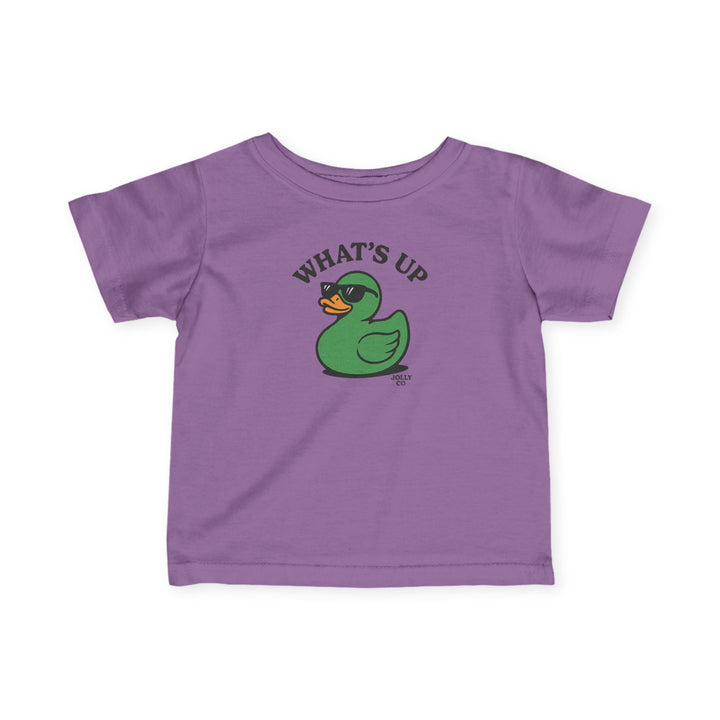 What's Up Ducky Baby Short Sleeve Tee - Jolly Co Creations
