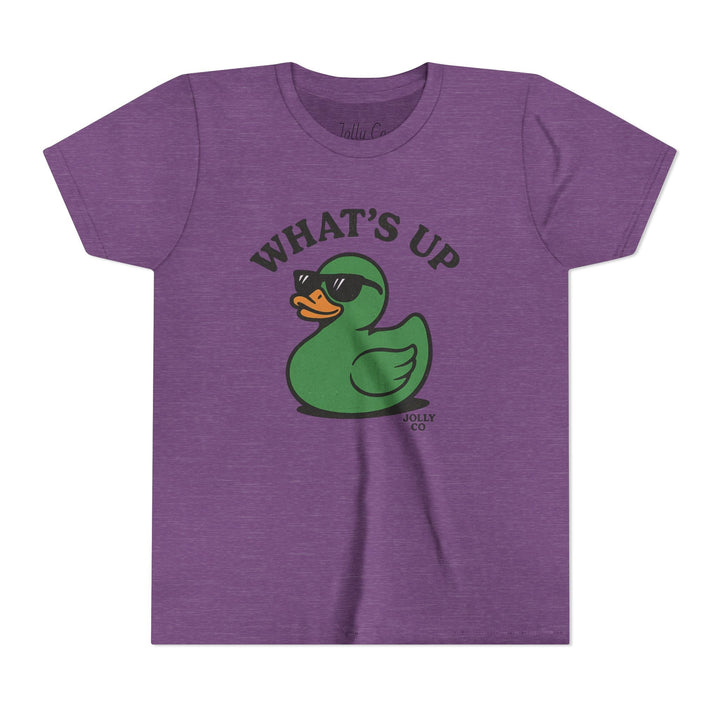 What's Up Ducky Kids Short Sleeve Tee - Jolly Co Creations