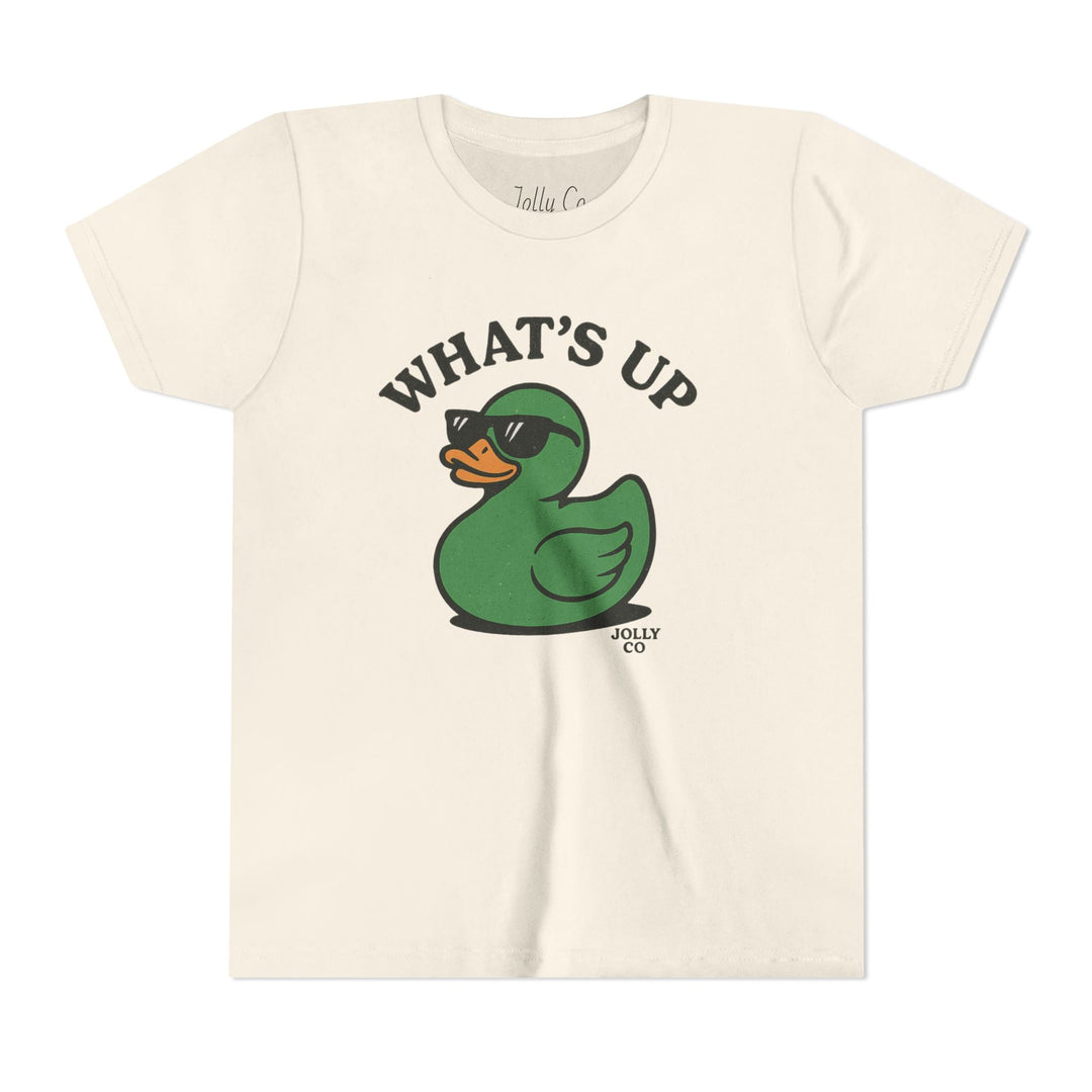 What's Up Ducky Kids Short Sleeve Tee - Jolly Co Creations