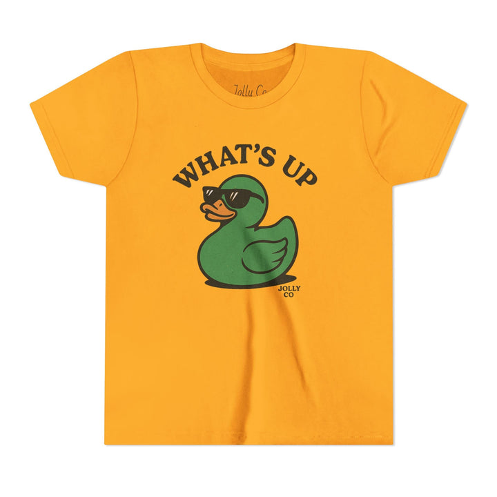 What's Up Ducky Kids Short Sleeve Tee - Jolly Co Creations