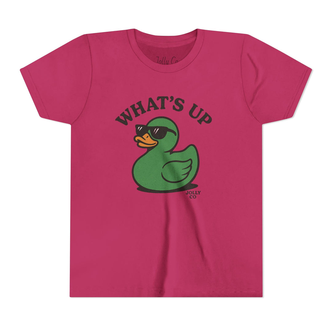 What's Up Ducky Kids Short Sleeve Tee - Jolly Co Creations