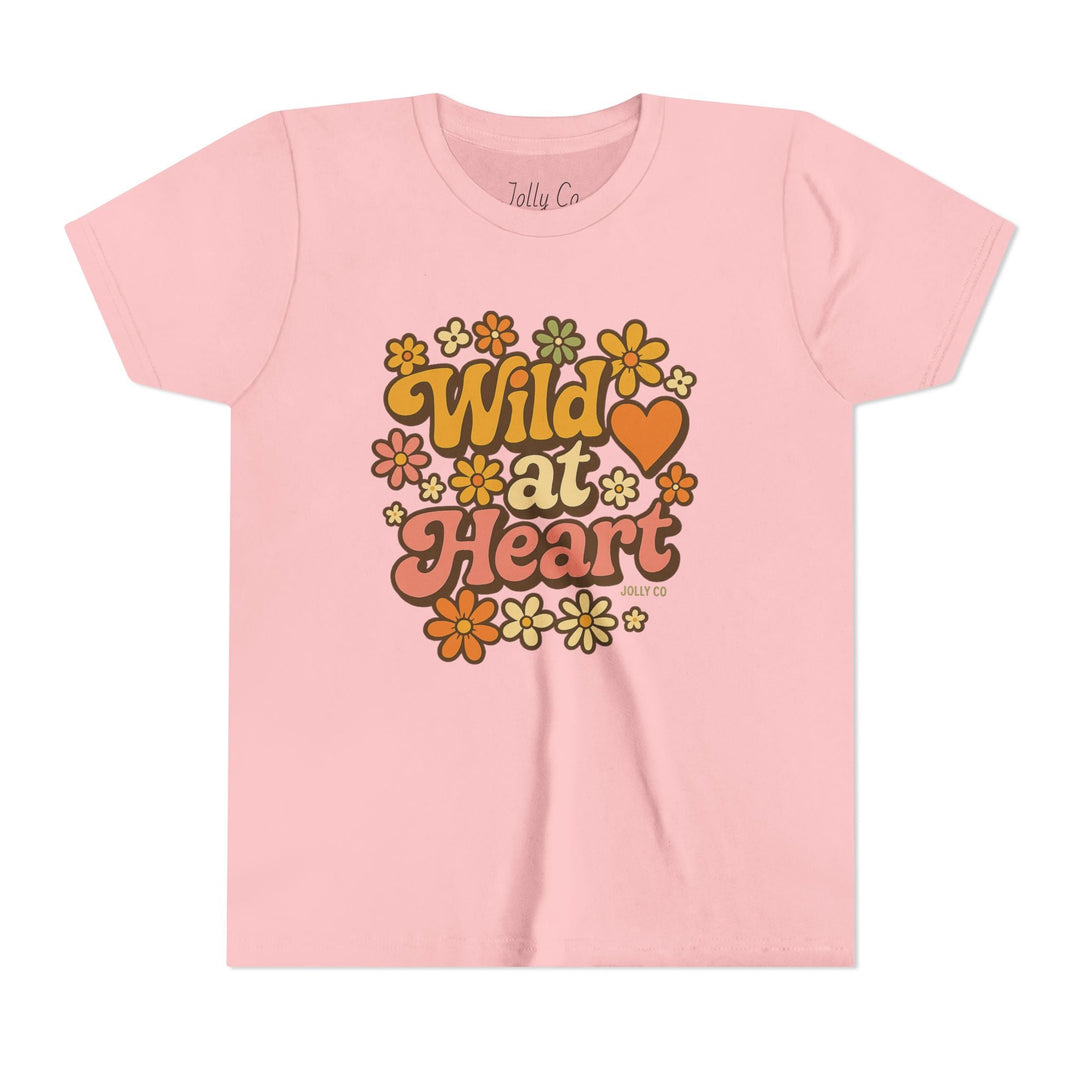 Wild at Heart Kids Short Sleeve Tee - Jolly Co Creations