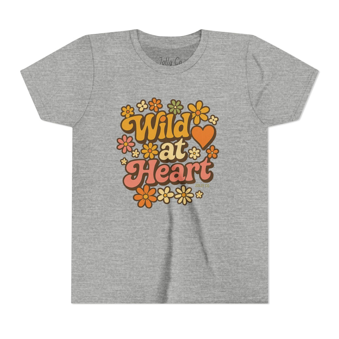 Wild at Heart Kids Short Sleeve Tee - Jolly Co Creations