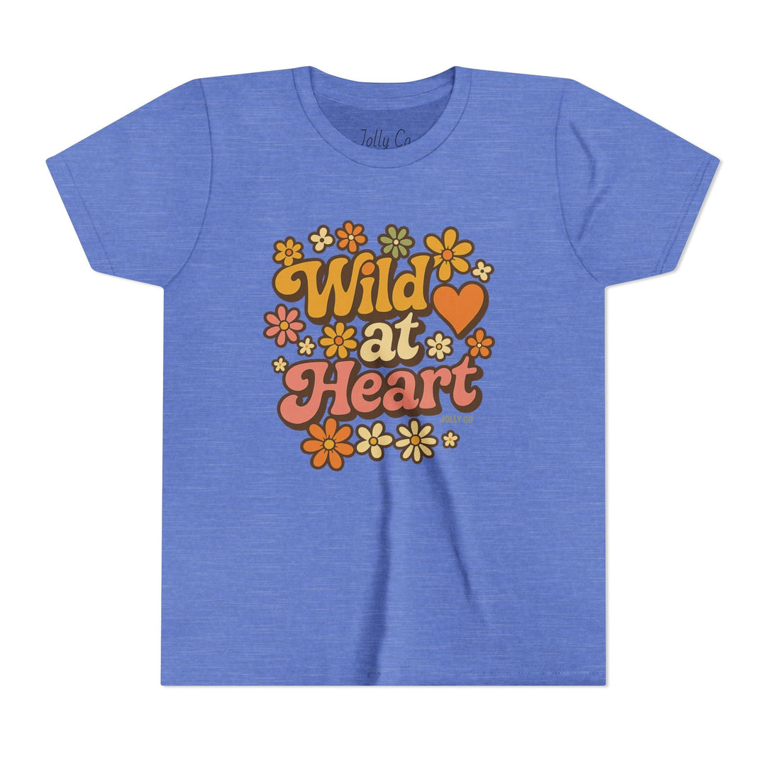 Wild at Heart Kids Short Sleeve Tee - Jolly Co Creations