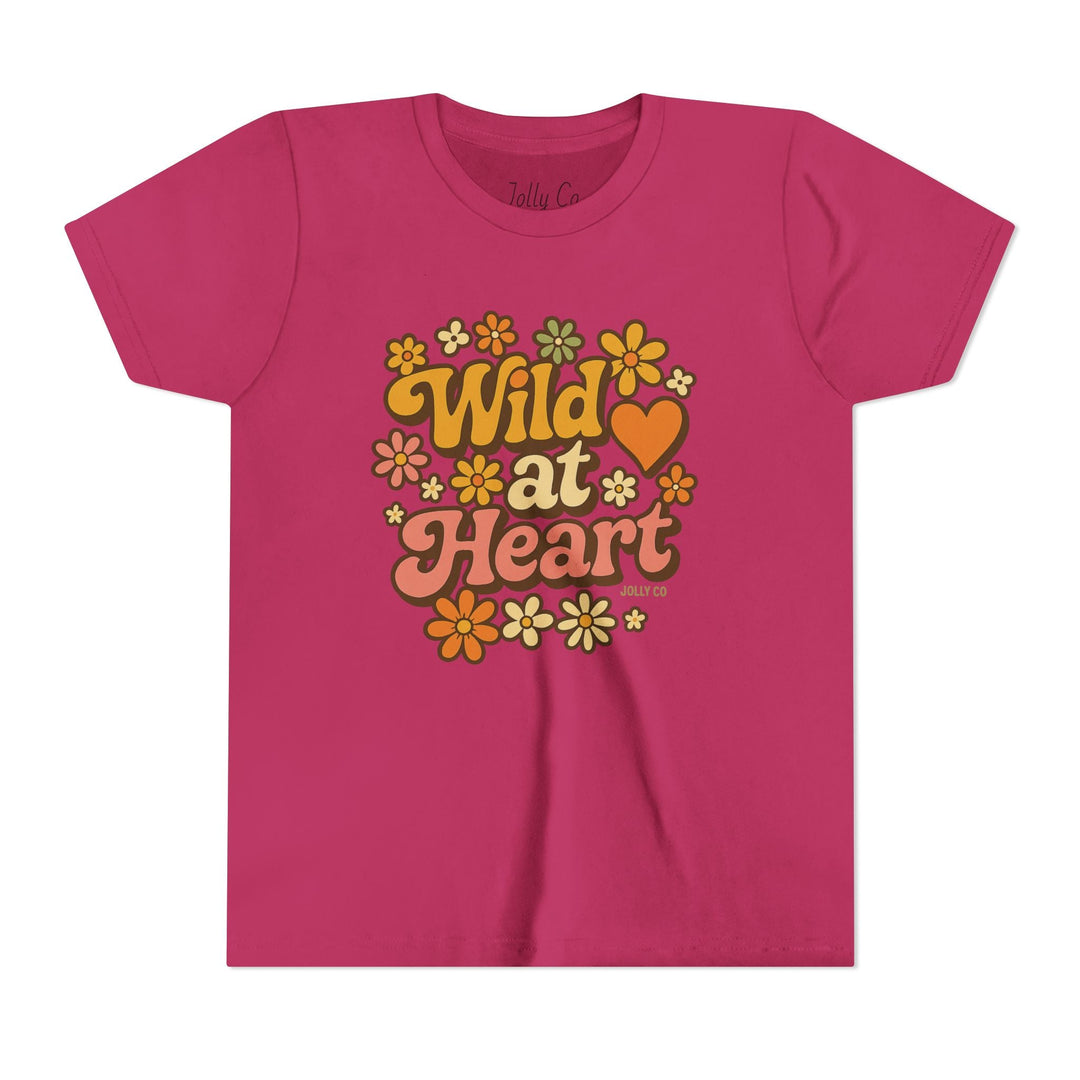 Wild at Heart Kids Short Sleeve Tee - Jolly Co Creations