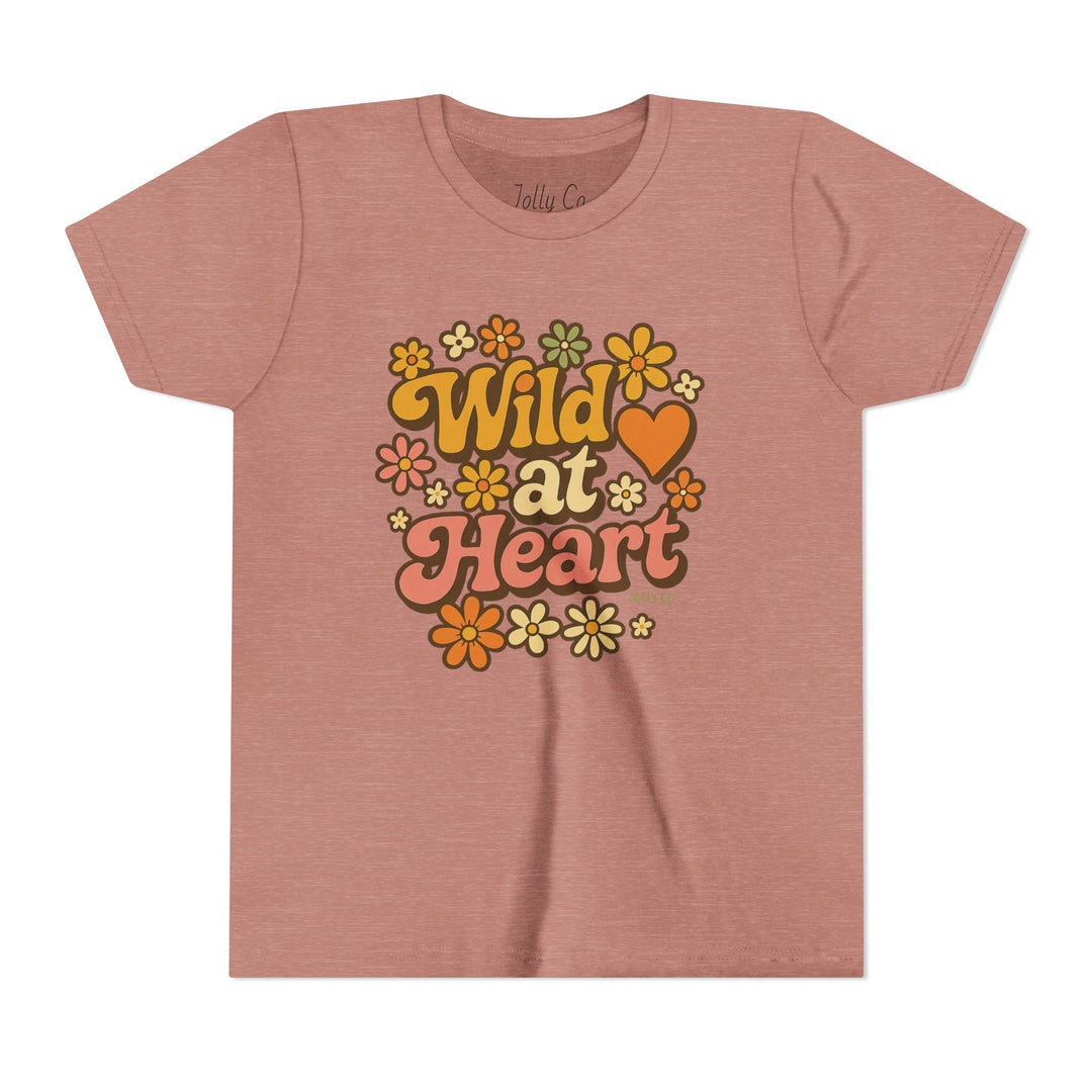 Wild at Heart Kids Short Sleeve Tee - Jolly Co Creations