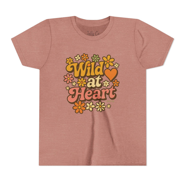 Wild at Heart Kids Short Sleeve Tee - Jolly Co Creations