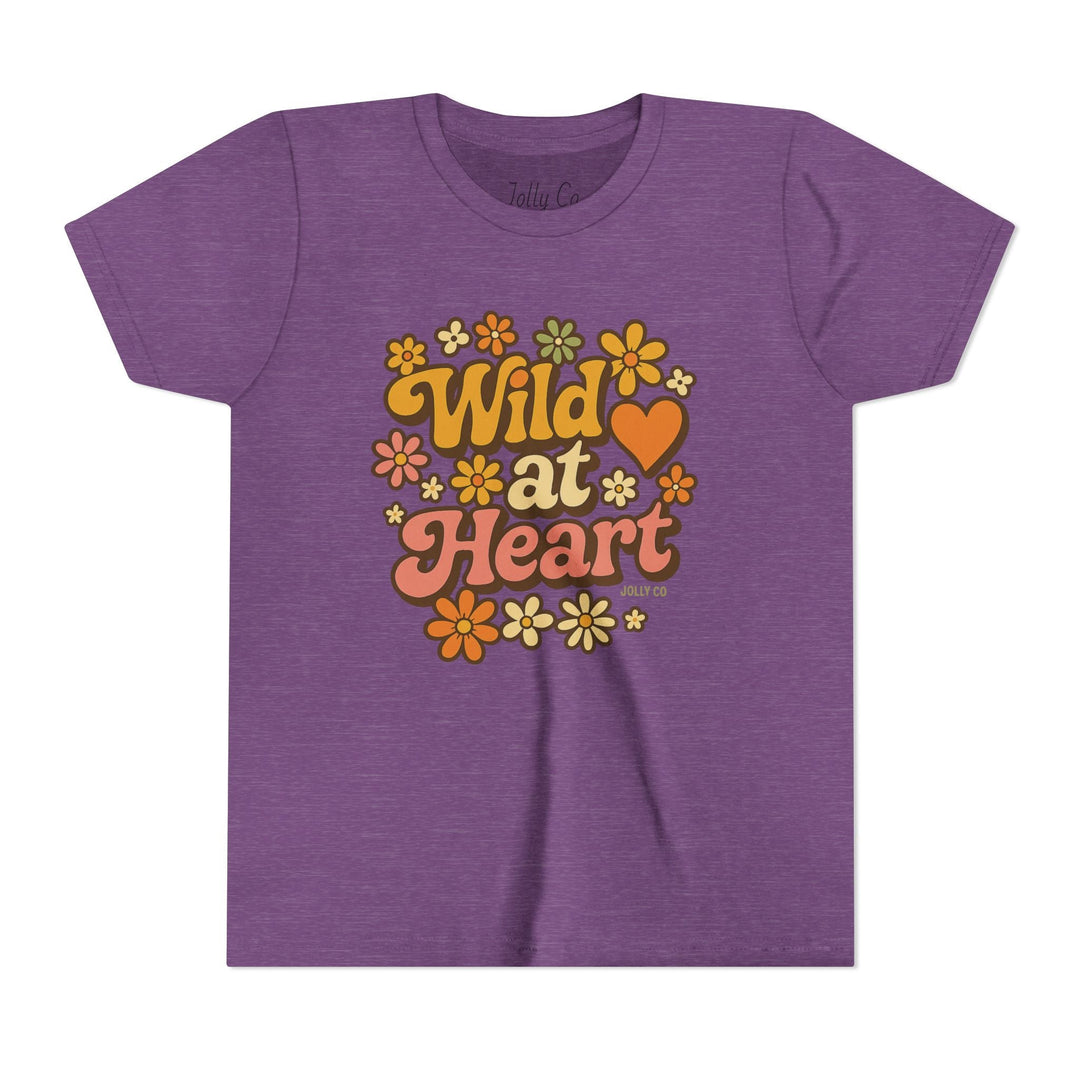 Wild at Heart Kids Short Sleeve Tee - Jolly Co Creations