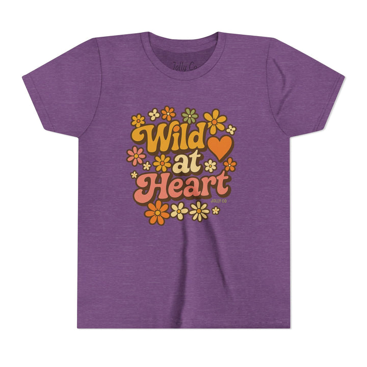 Wild at Heart Kids Short Sleeve Tee - Jolly Co Creations