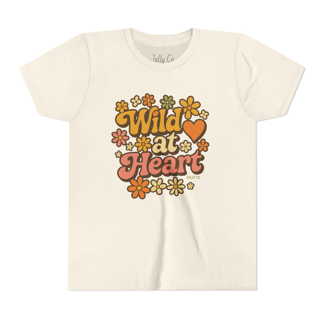 Wild at Heart Kids Short Sleeve Tee - Jolly Co Creations