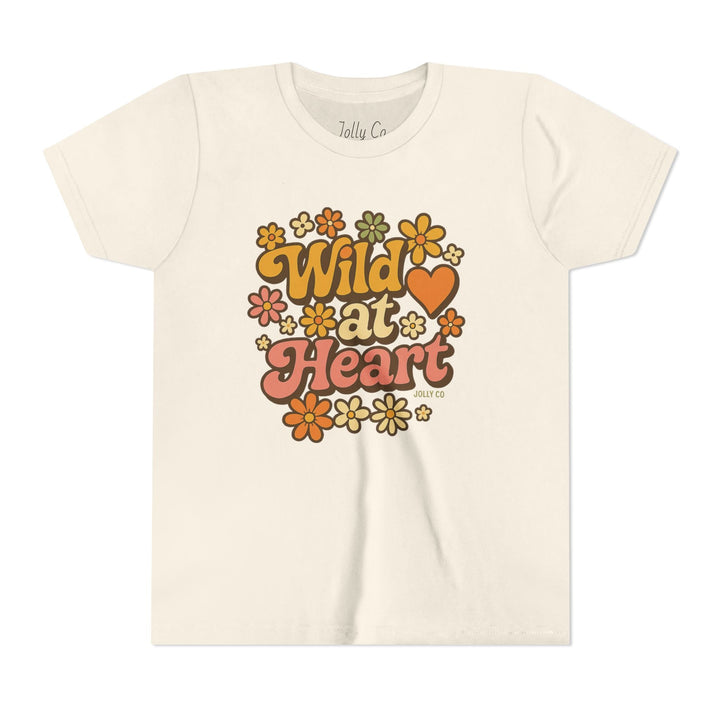 Wild at Heart Kids Short Sleeve Tee - Jolly Co Creations