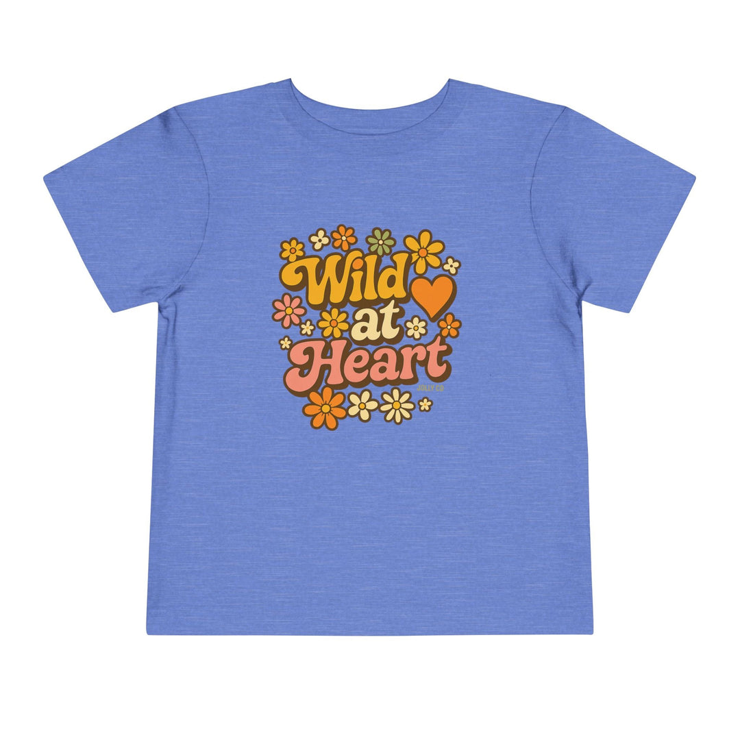 Wild at Heart Short Sleeve Toddler Tee - Jolly Co Creations