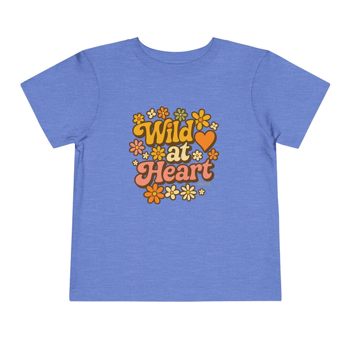 Wild at Heart Short Sleeve Toddler Tee - Jolly Co Creations