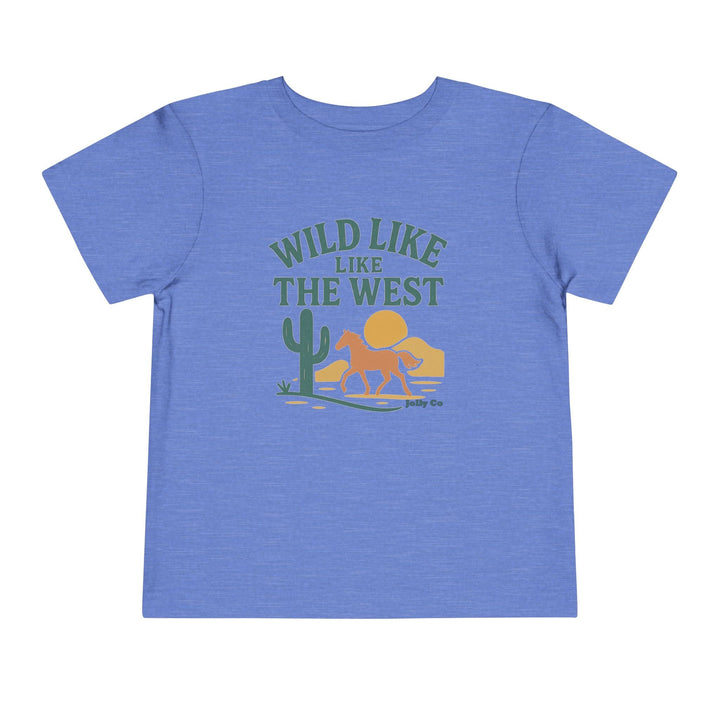 Wild West Toddler Short Sleeve Tee - Jolly Co Creations