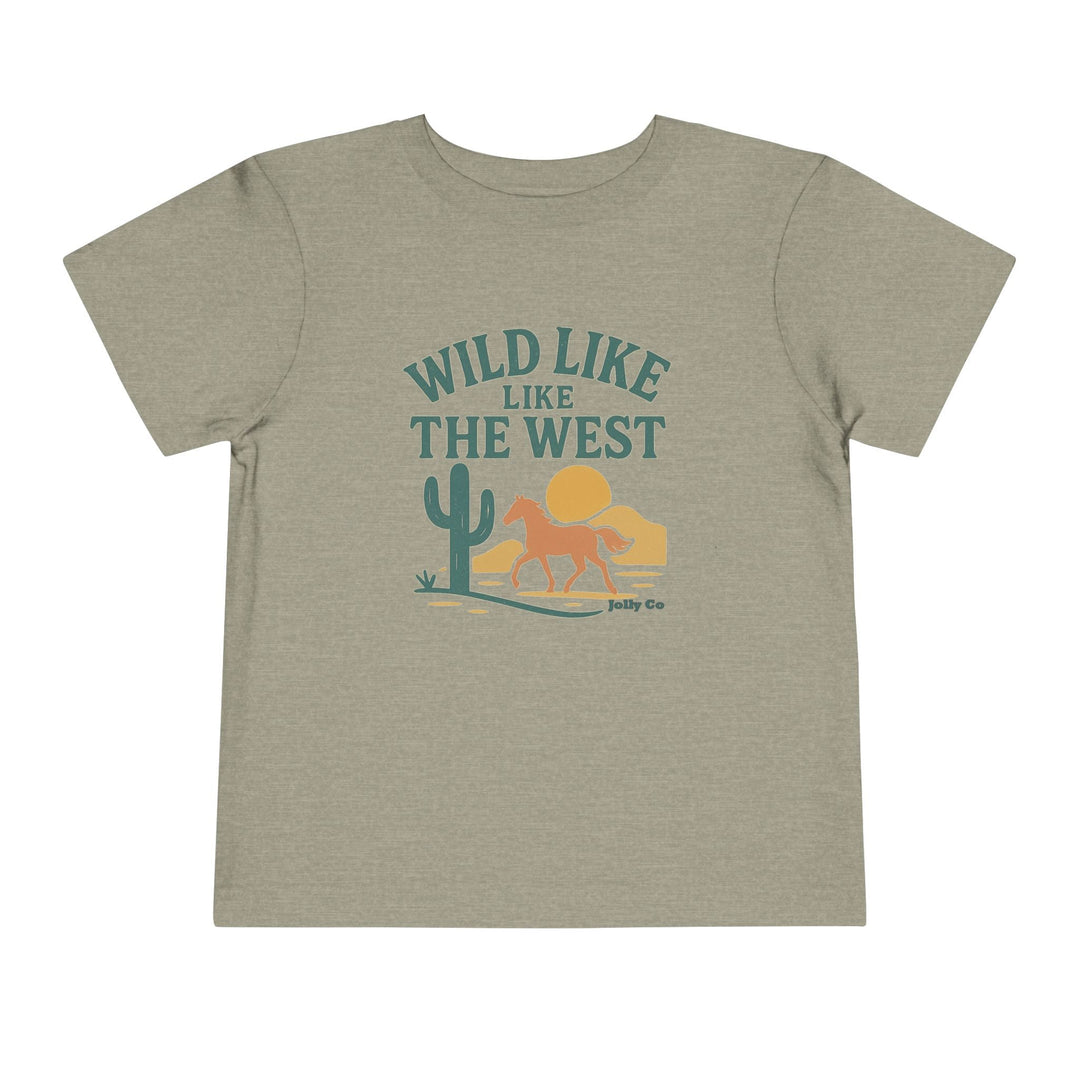 Wild West Toddler Short Sleeve Tee - Jolly Co Creations